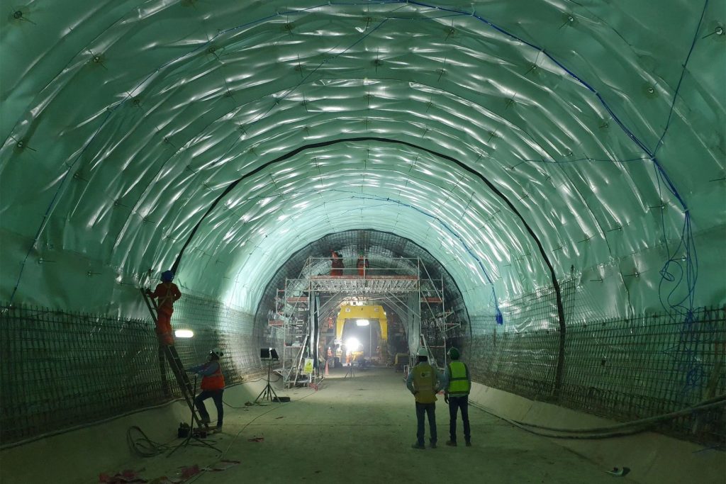 Túnel Metro de Lima etapa 1B (construção)​