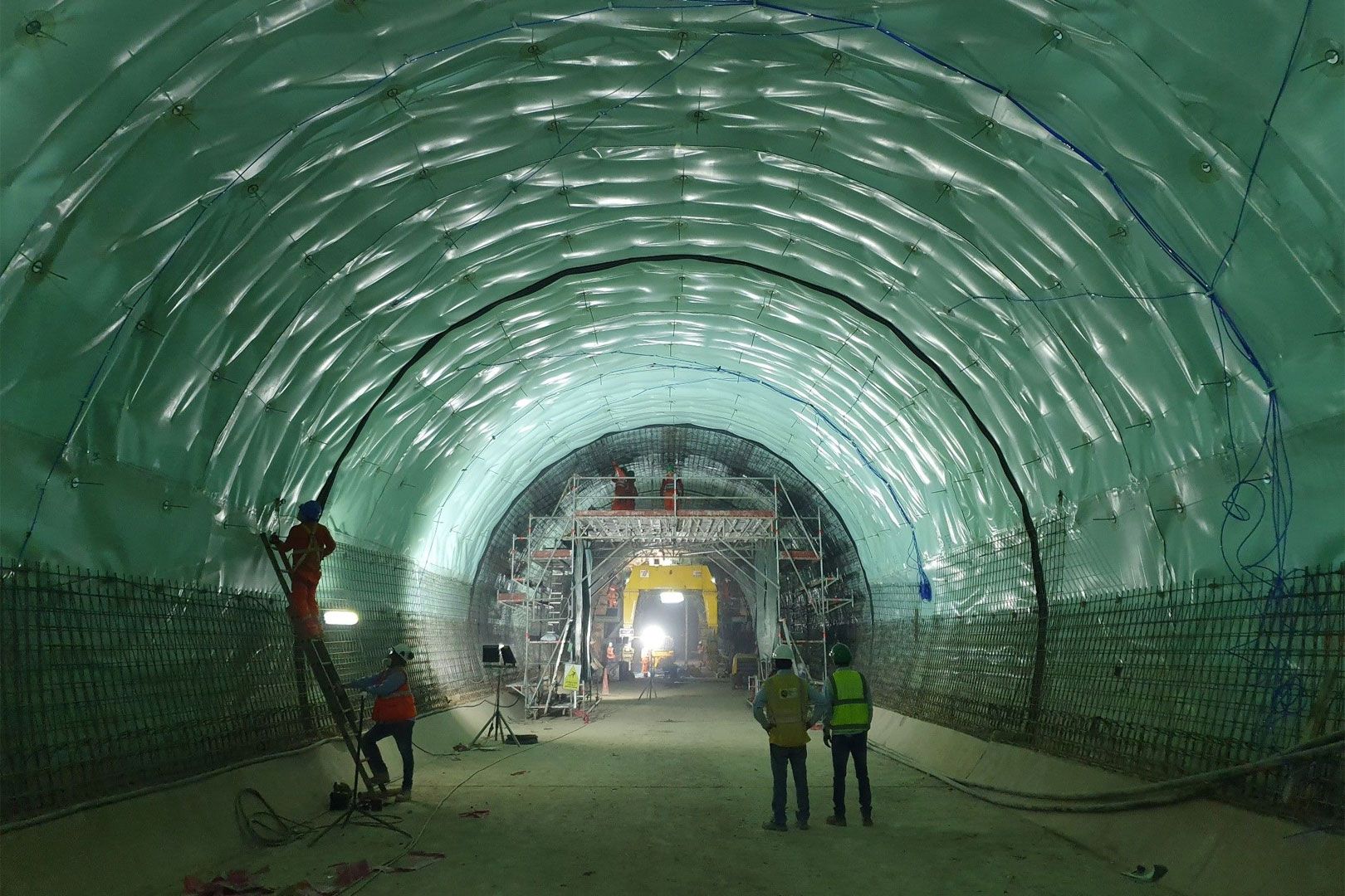 Túnel del Metro de Lima etapa 1B (construcción)